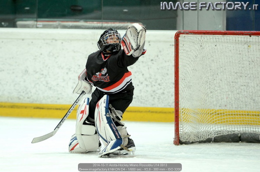 2014-10-11 Aosta-Hockey Milano Rossoblu U14 0913